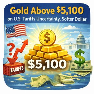 Analisis Emas Tembus $5100, Tarif Trump & Lesunya Dolar Jadi Pemicu - Data Pasar 2026-02-23