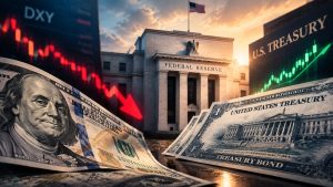 Analisis Dolar Melemah, Peluang Fed Hike Turun dan Treasury Menguat - Data Pasar 2026-08-17
