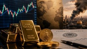 Analisis Emas Stabil di Bawah US$4.400, Pasar Timbang Fed dan Hormuz - Data Pasar 2026-08-14